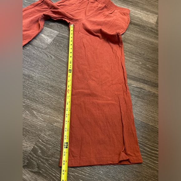 Emery Rose Set Wide Leg Pant and Short Sleeve Top - Picture 16 of 16